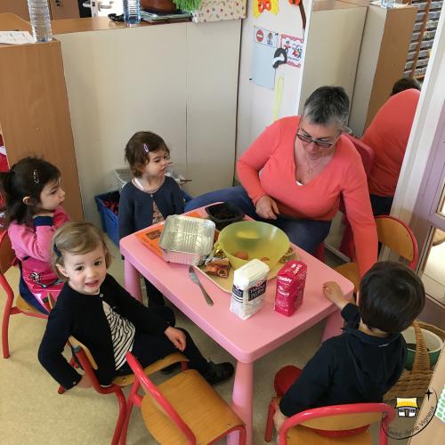 Accueil des futurs PS lors d’un atelier cuisine